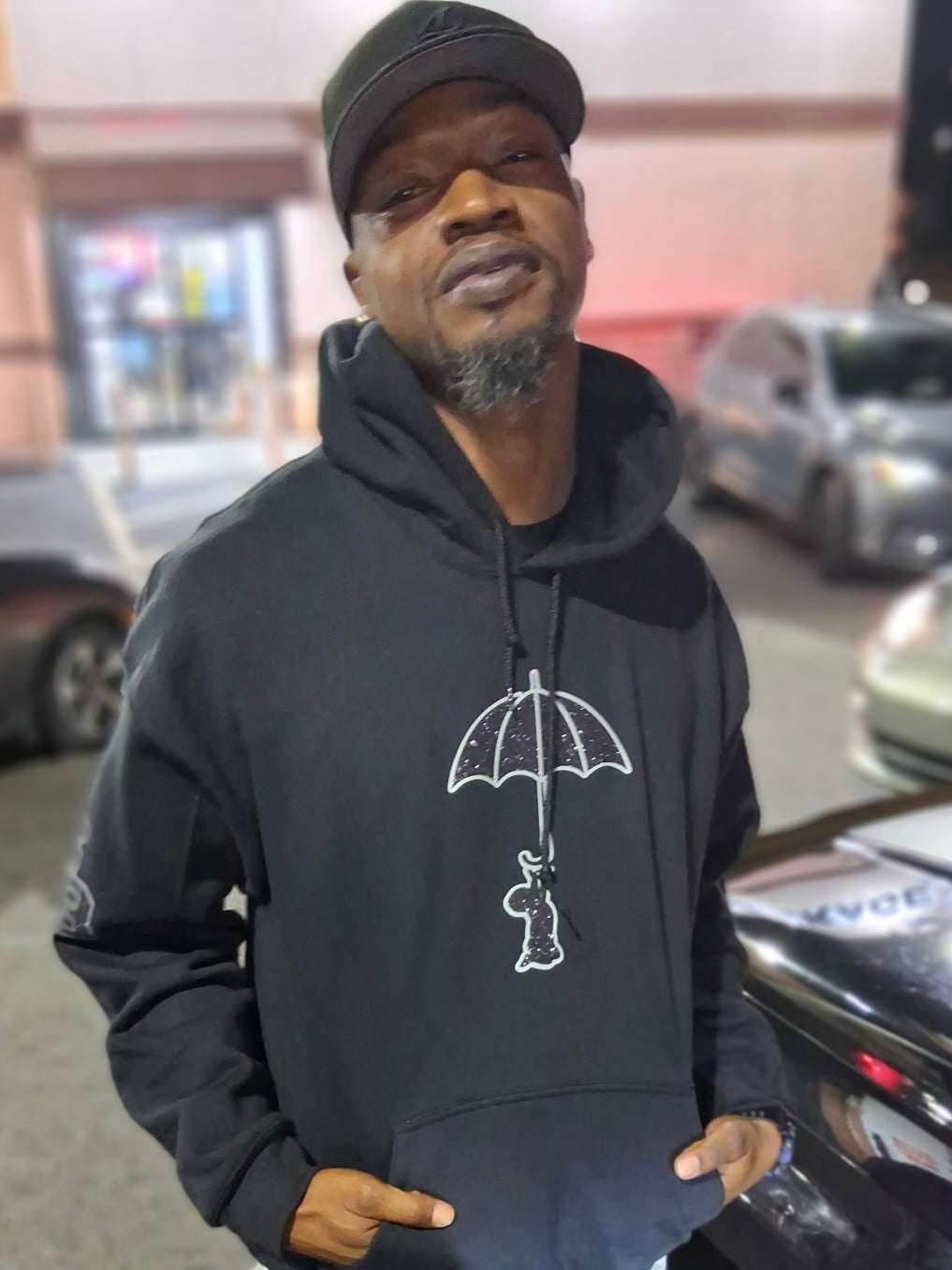 Black/Grey Shady Baby Hoodie