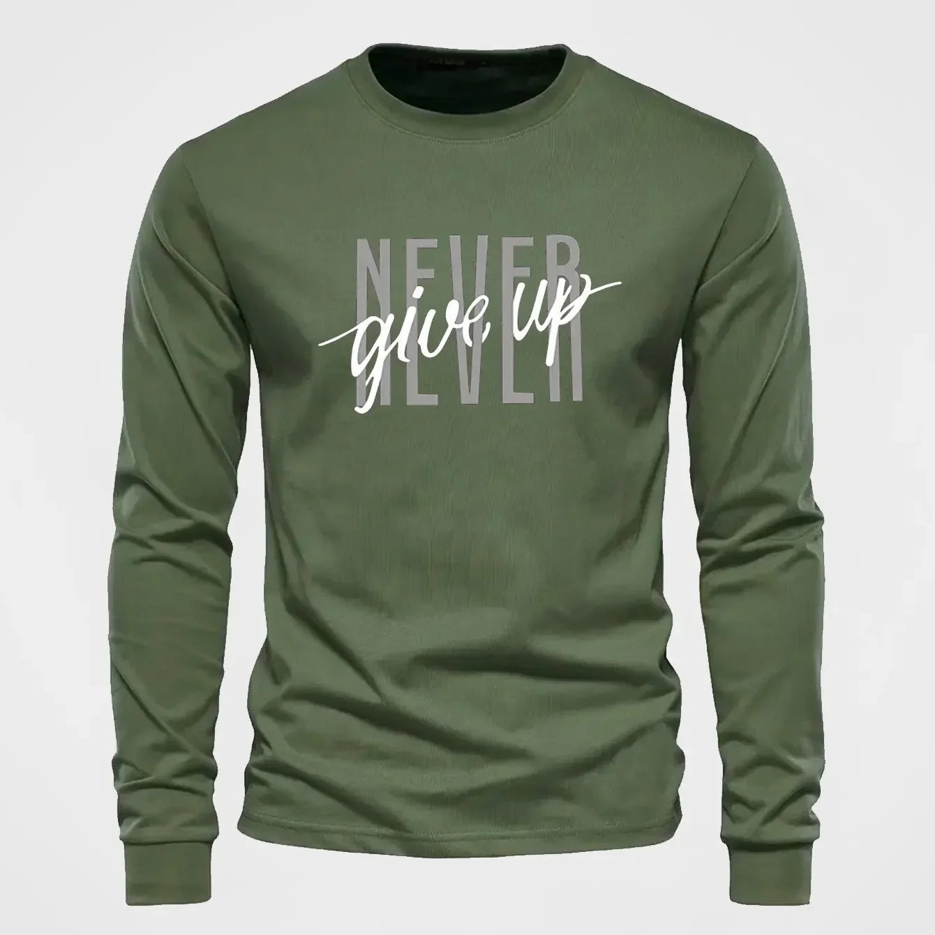 Never Give Up - Long Sleeve T shirt